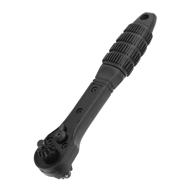 2-in-1-ratschenschlüssel, Schwarz, Für 12,7 Mm/17,5 Mm Bohrfutter