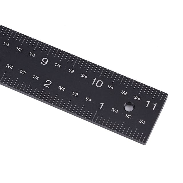 Multifunktionales Holzbearbeitungslineal, T-lineal Aus Aluminiumlegierung, Heimwerker-holzbearbeitungswerkzeuge