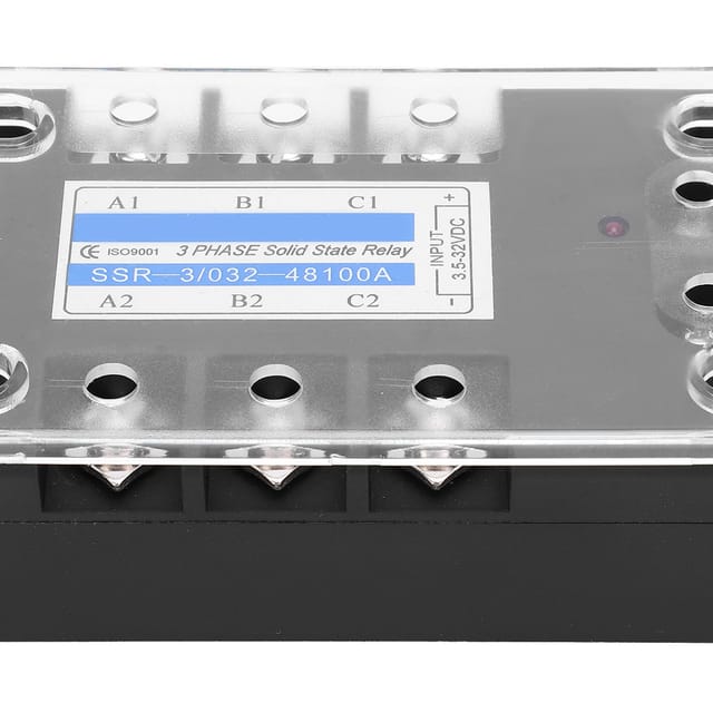 Dreiphasen-halbleiterrelais Ssr-3 D48100 100 A, Gesteuert Durch 480 V Ac/dc