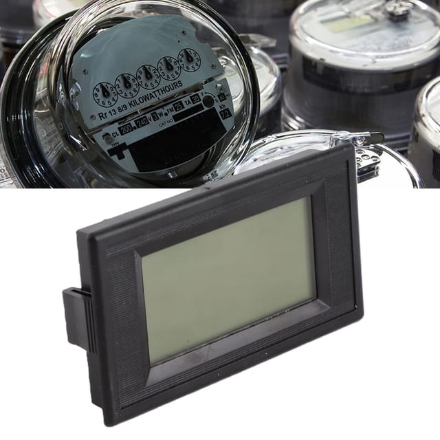 Zweidraht-wechselstrom-digitalvoltmeter Yb5135d Mit Lcd-anzeige (flüssigkristall-voltmeterkopf) 220 V
