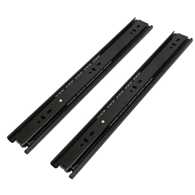 Dreiteilige Schubladenschienen, 4,5 Cm Breit, 14 Zoll Und 35 Cm Geräuscharme Schubladenschienen