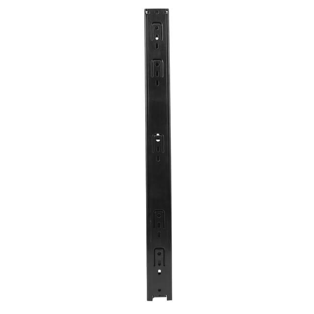 Paar 30,5 Cm (12 Zoll) Lange, Dreiteilige, Teleskopierbare Kugellagerf ührungen Aus Kaltgewalztem Stahl, Schwarz.