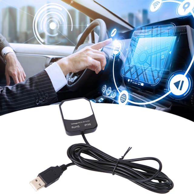 Vk-162 Gps-modul Mit Antenne Für Laptops, 10-hz-navigationsmodul, Ublox-positionierungschip, Usb-schnittstelle, 3,3–5 V Gleichstromversorgung