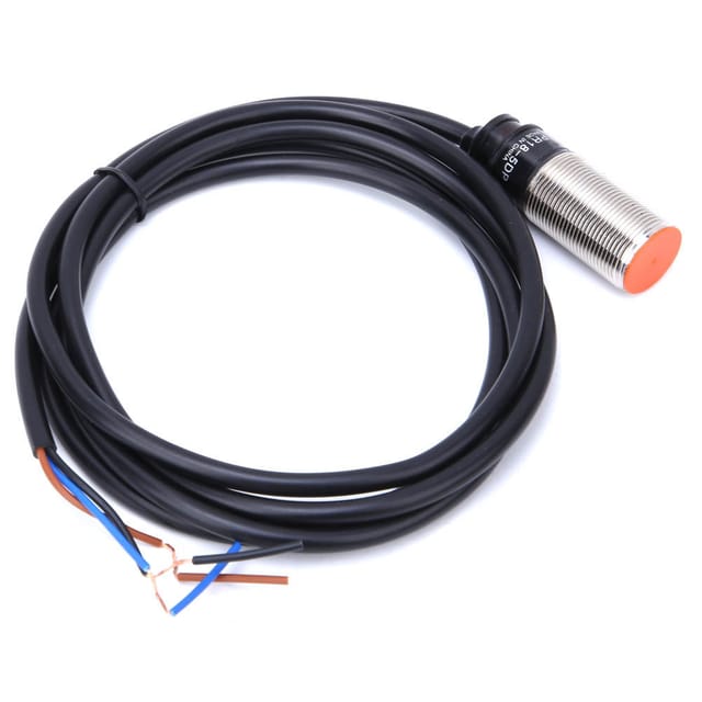 Berm® Pr18-5dp Induktiver Näherungssensor Φ18 Mm, 5 Mm Erfassungsabstand, 10-30 V Dc, Dreileiter, Normalerweise Offen (pnp)