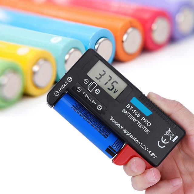 Aneng Bt-168pro Batteriekapazitätstester Mit Lcd-digitalanzeige, 1,2 V–4,8 V Batterietester