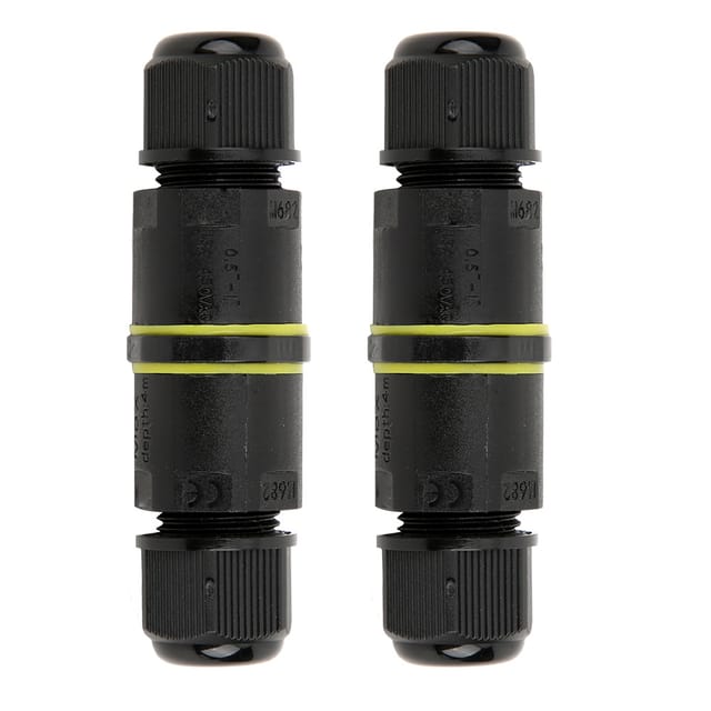 Wasserdichter Ip68-stecker Für 3-adriges Außenkabel