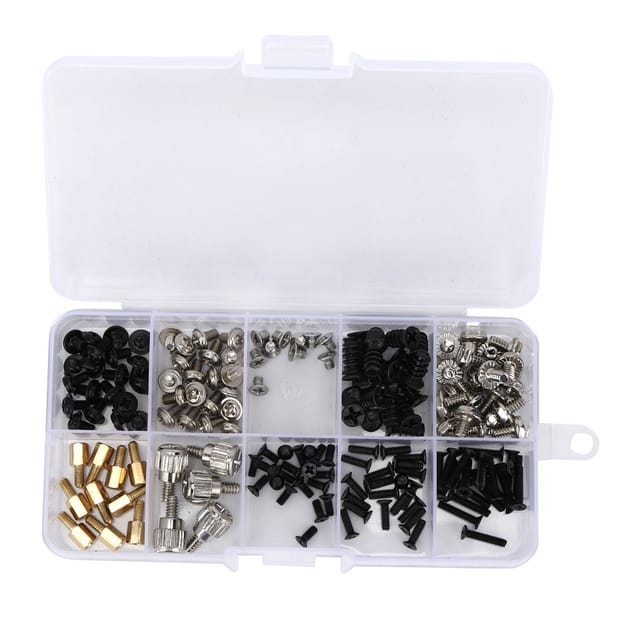 Set Mit 165 Befestigungsschrauben Für Bürorahmen (inkl. Box)
