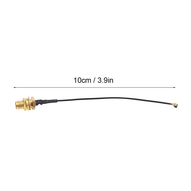 10 Cm Langes Ipex-auf-sma-k-antennenstromkabel, Verbindungskabel Für Das U.fl-sensorgehäuse-modul Zur Gesichtserkennung Und Datenerfassung