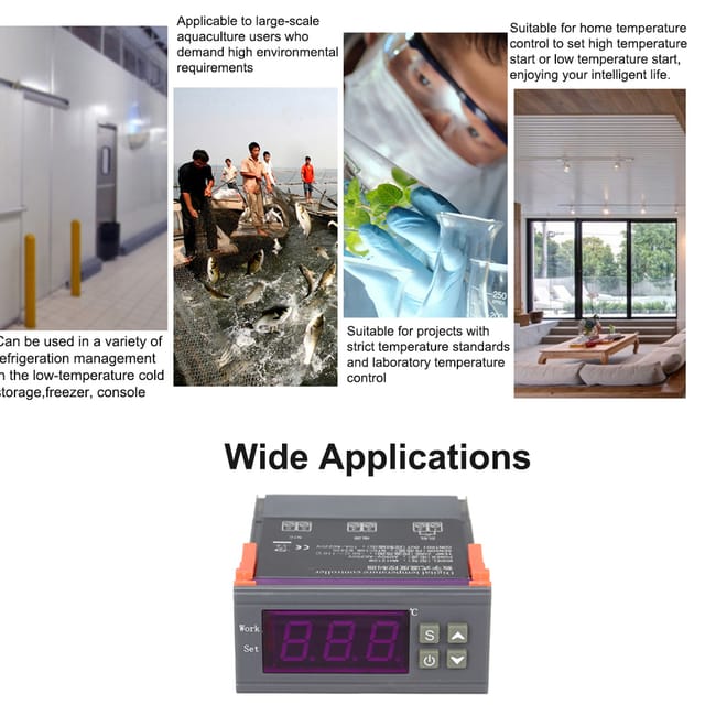 Mh-1210w 220v Intelligenter Temperaturregler Mit Touchscreen, Digitalanzeige Und Mikroprozessor