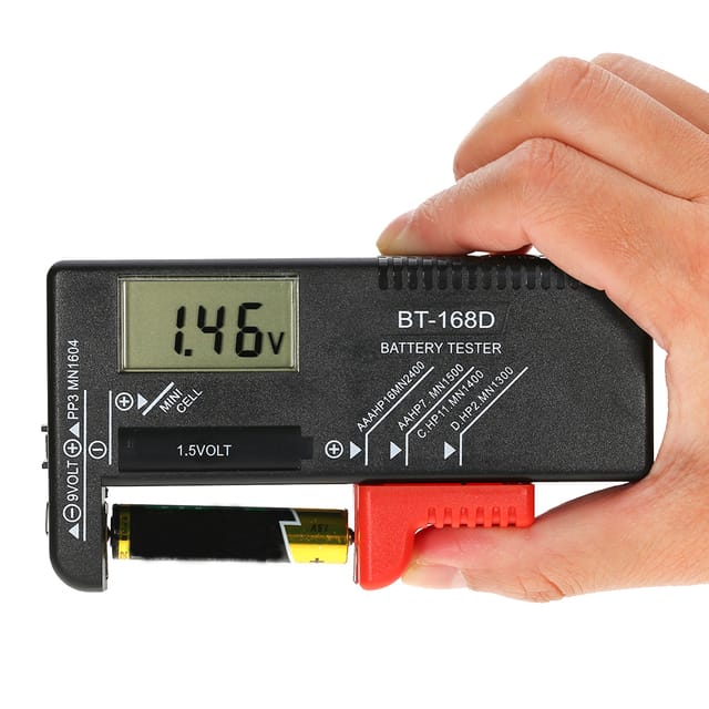 Batteriekapazitätstester, Batteriemessgerät, Batterieleistungstester Mit Digitaler Anzeige