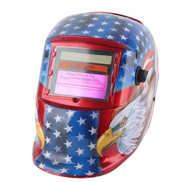 American Eagle 107 Auto-dimming-gesichtsmaske, Mit Englischer Bedienungsanleitung, Neutrale Verpackung