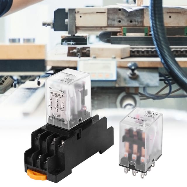 Hh53p Miniatur-elektromagnetisches Zwischenrelais-kit Mit Sockel