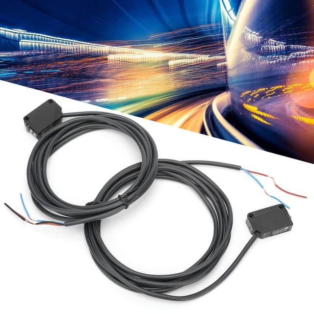 Berm@ E3z-t81 Quadratischer Infrarotsensor, 12–24 V Dc Lichtschranke