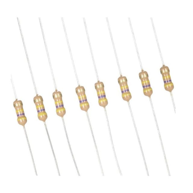 1500 Kohleschichtwiderstände 1/4 W (je 75 Stück), 5 %, 1 Ω Bis 10 Mω, In Bedrahteter Bauform
