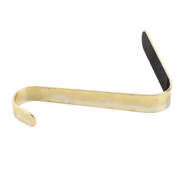 1 Goldener Weihnachtsdekorhaken