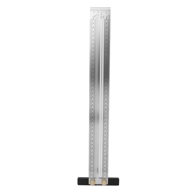 400 Mm Winkelmesser/markierungslineal Aus Edelstahl, Modell B