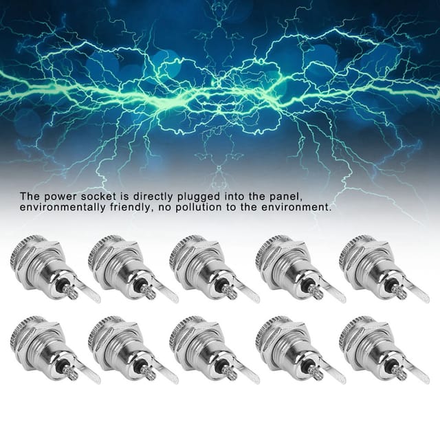 Dc-099 5,52,1 Mm Gleichstromstecker, Hochstrom-ladebuchse Aus Metall.
