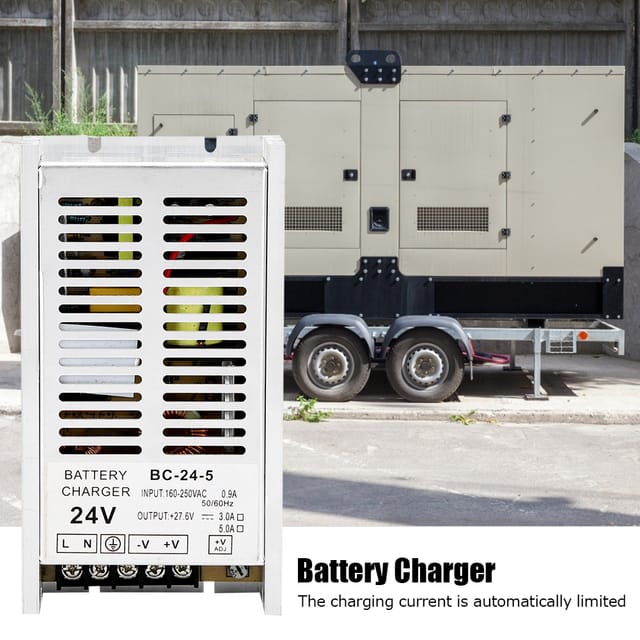 Bc-24-5 Intelligentes Batterieladegerät Für Dieselgeneratoren, 160–250 V Eingang, 24 V Till-ladegerät