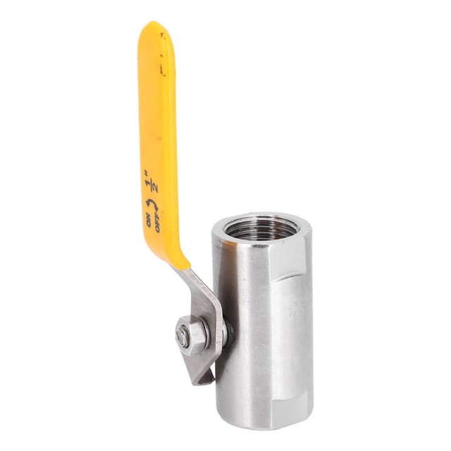 Kugelhahn Aus Edelstahl 201 Mit Gewinde, Kantonesische Ausführung, 1/2", 3/4", 1", Dn15 1/2".