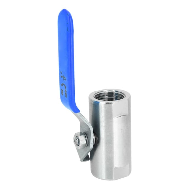 Kugelhahn Aus Halb-edlem Stahl Im Kantonesischen Stil, Gewinde 201, 1/2", 3/4", 1", Dn15, 1/2