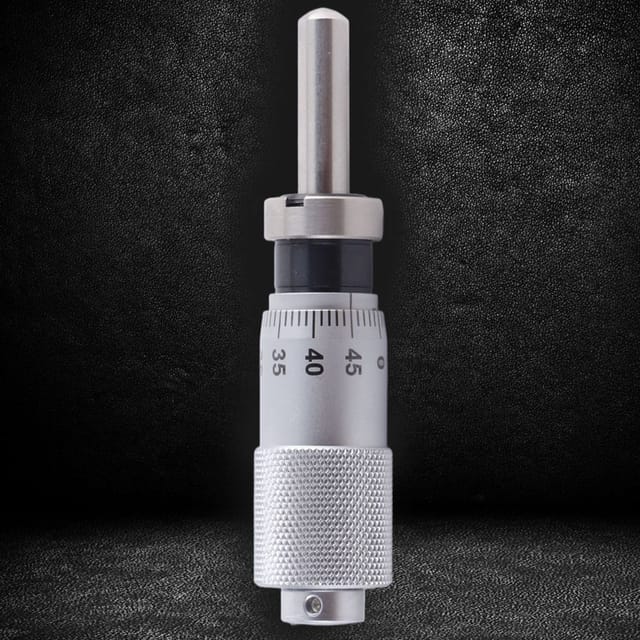 Mikrometerkopf 0–13 Mm, Mikrometerkopf, Gewindemikrometer, Kugelkopf Mit Mutter