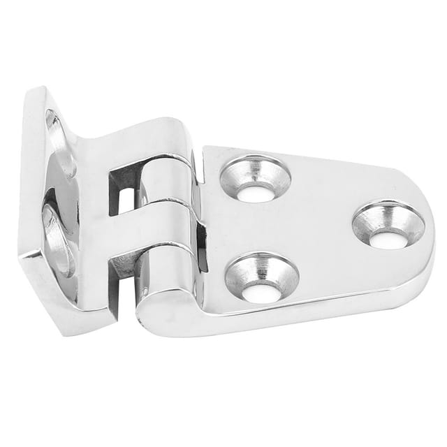 Einteiliges Scharnier Aus Gegossenem Edelstahl 316 Mit Gebogener Platte, 54 X 37 Mm