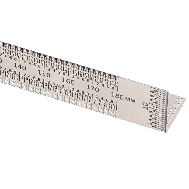 Hochpräziser 180-mm-t-winkel Aus Edelstahl, Heimwerkerwerkzeug Für Die Holzbearbeitung