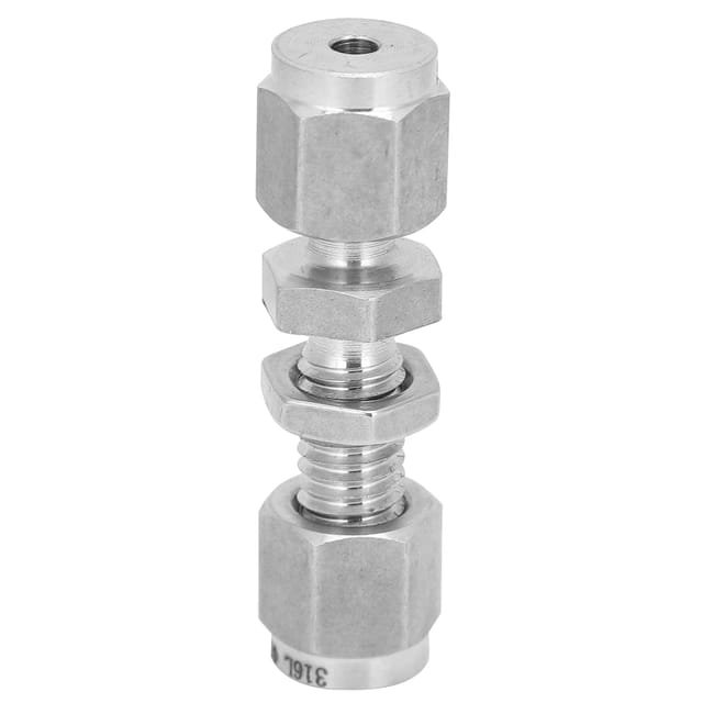 2 Doppelklemmring-durchgangslochverbinder Aus Edelstahl 316, Verbinder Für Die Trennwandmontage, Wandplatten-durchgangsloch Ф3