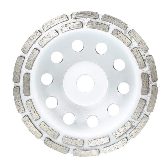 180-mm-doppelreihen-schleifscheibe, Flachzahn-schleifscheibe, Dicke Diamant-schleifscheibe, Schleifscheibe, Sägeblatt Für Granit, Marmor, Stein, Schleifscheibe Für Beton, 22 Mm Bohrungsdurchmesser, Si