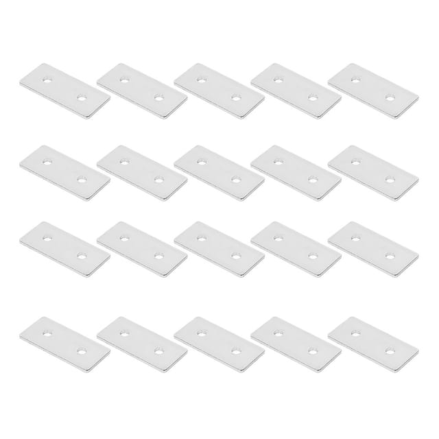 20 Verbindungsplatten Für Aluminiumprofile, Gerade Verbindungsplatte 2860