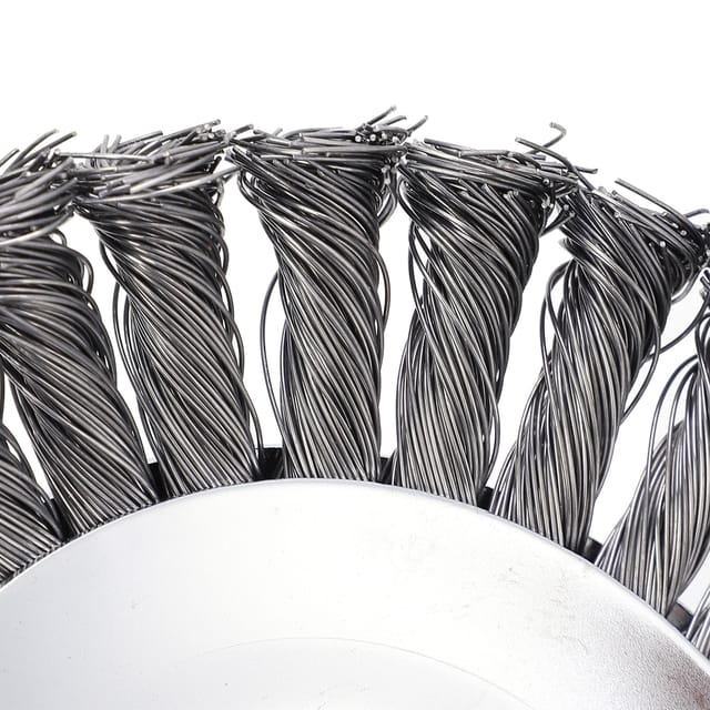 Universelle, Schalenförmige Unkrautbürste Für 15 Cm (6 Zoll) Rasenmäher, Unkrautscheibe, Gartenbürste