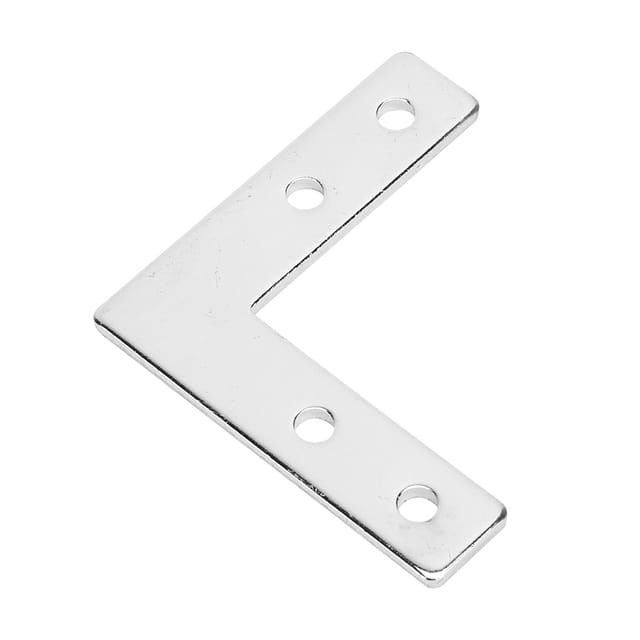 10 Verbindungsstücke Für Aluminiumprofile, Robuste Eckverbinder Für Produktionslinien, Zubehör Für Externe Verbindungsplatten, 20 L-platte