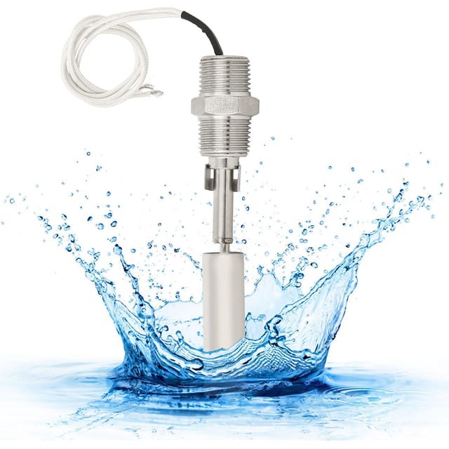 Seitlicher Schwimmerschalter In Entenschnabelform, Yz-sus304, 1/2-zoll-npt-außengewinde, Edelstahl 304. Flüssigkeits-/wasserstandsensor, 0–110 V Dc.