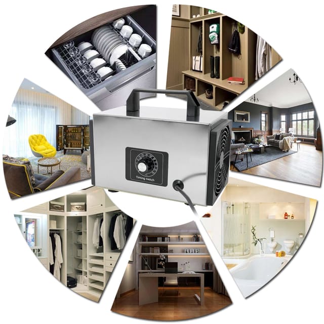 32g Ozongenerator, Ozonsterilisator, Luftreiniger Zur Beseitigung Von Formaldehyd Und Gerüchen, Europäischer Standard 220v, Mit Timer.