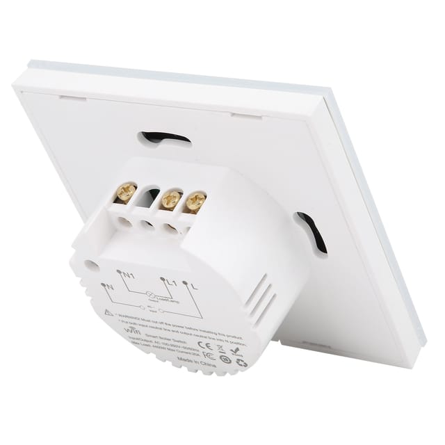 Intelligenter Wlan-schalter, Einkanaliger Funkschalter, Steuerung Per Mobiltelefon, Europäischer Standard.