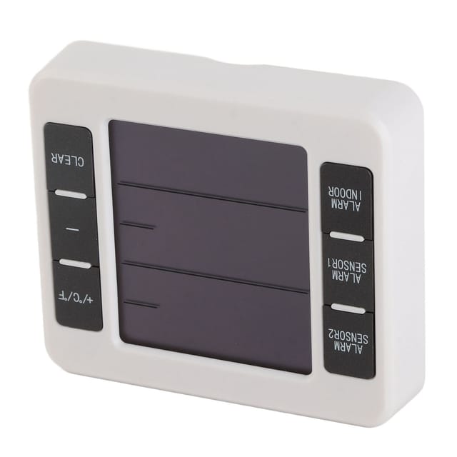 Elektronisches Kühlschrankthermometer Für Den Innen- Und Außenbereich, Digitalanzeige, Drei Kanäle, Mit 2 Sendern, Ideal Zur Aufbewahrung Von Tee In Innenräumen (cj-3316rf). Batterien Nicht Enthalten.