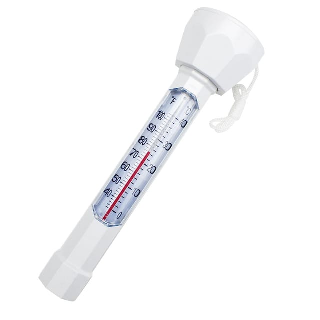 Schwimmendes Poolthermometer, Wassertemperaturmessgerät, Gut Lesbares Display, Mit Trageschlaufe, Geeignet Für Thermalbecken, Teiche Und Whirlpools, K-1019