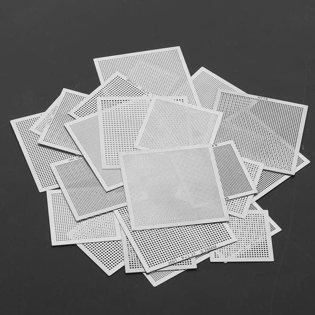 Bga 27-teilige Universal-schablone Mit Verzinntem Drahtgeflecht