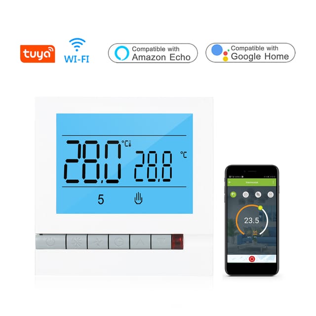 V71gc Wlan-smart-thermostat: Für Gasheizkessel, Kompatibel Mit Der Tuya-app. Steuerungssprache: 3a. Kostenloser Versand Ab 10 Stück.