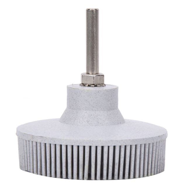3-zoll-elektrobohrer-scheibenbürste, Diamant-schleifgummibürste, Entgratungs-, Polier- Und Schleifbürste, Weiß.