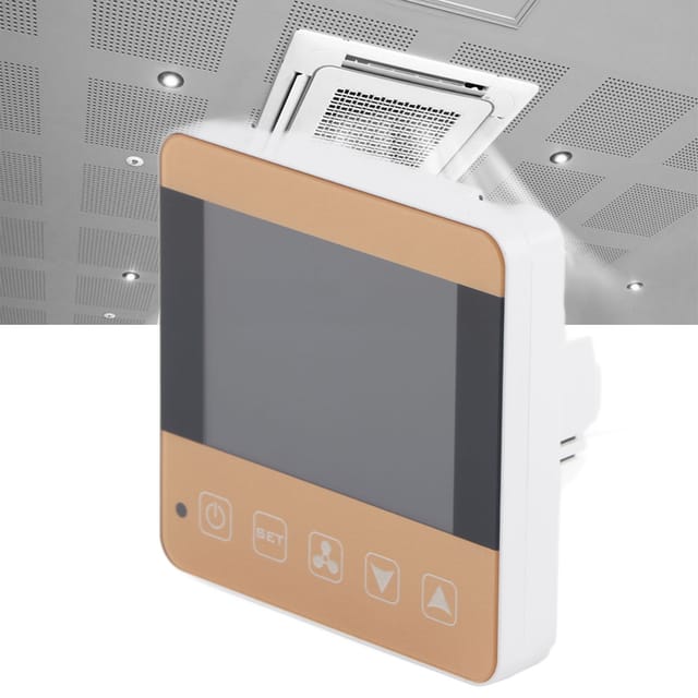 Intelligenter Lcd-touchscreen-thermostat Für Zentrale Klimaanlage Hy08ac-3 (standardmodell)