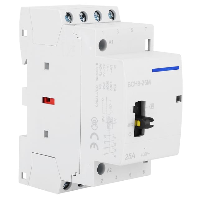 Bch8-25m 24v 4p25a Hausnetzschütz Mit 4ö-handfunktion