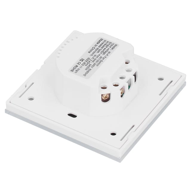 Intelligenter Wlan-schalter, Per Mobiltelefon Steuerbarer Schalter, Typ 86 Heimlüfterschalter, Europäischer Standard 100-240v Ac.