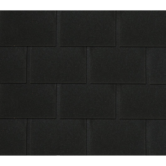 Onduline Bitumen-Rechteckschindeln schwarz 34 x 100 cm