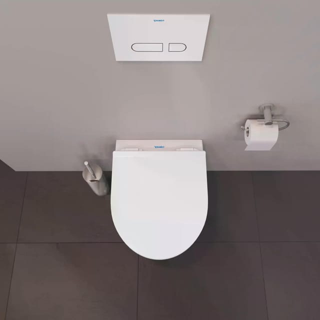Duravit Wand-WC 'DuraStyle Basic' inklusive WC-Sitz weiß