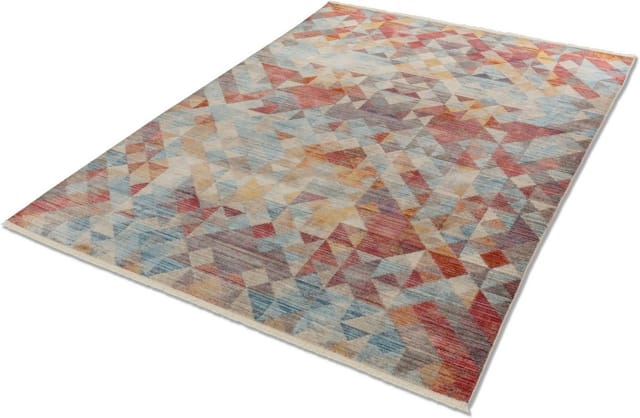 Schöner Wohnen Kollektion Teppich 'Mystik' bunt Dreiecke 70 x 140 cm