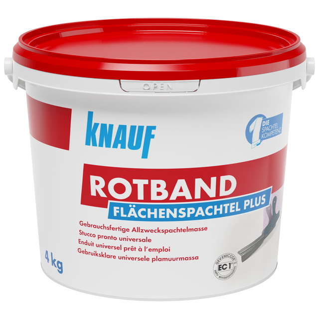 Knauf Flächenspachtel 'Rotband Plus' 4 kg