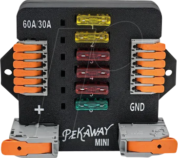 PEKA FUSY MINI - Pekaway - FUSY Mini, 6x Sicherungsblock