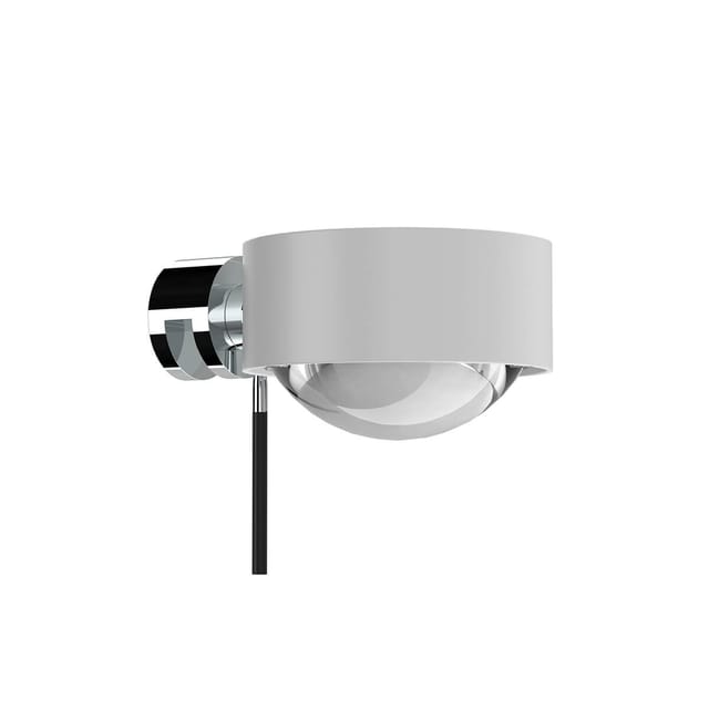 Top Light Puk Mini Fix + LED Klemmleuchte, Gehäuse weiß matt / Chrom