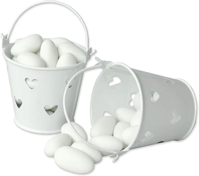 10 Mini Geschenkboxen Transparent Aus Karton, Für Mandel Süßigkeiten Taufe Hochzeit, Spitzen-deko